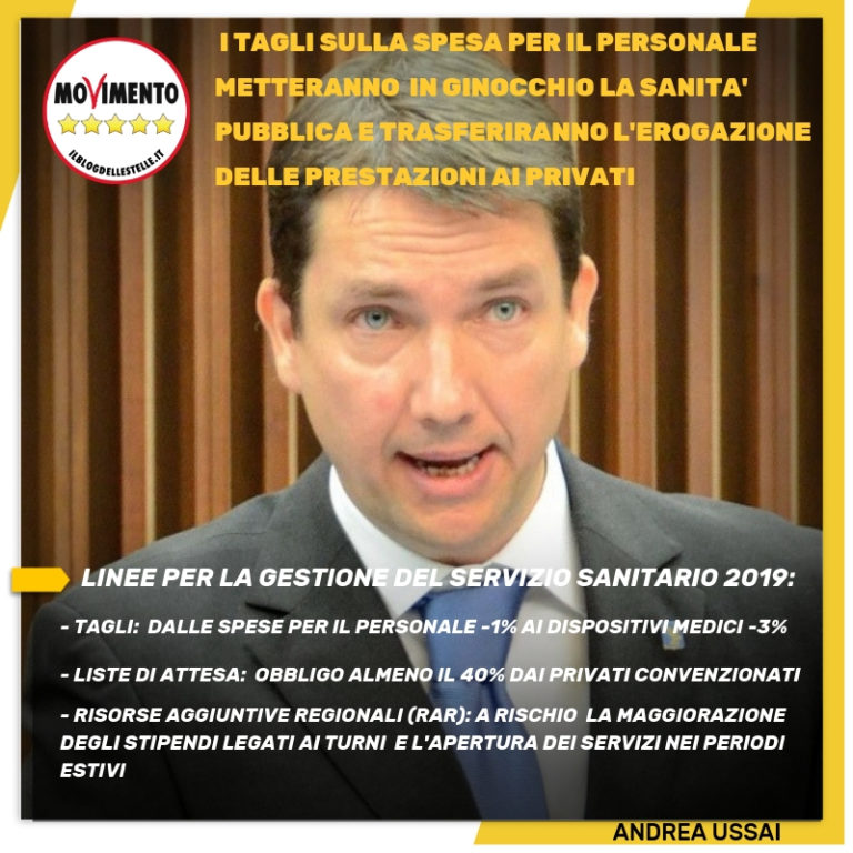 “I tagli sulla spesa per il personale rischiano di mettere in ginocchio la sanità pubblica e trasferire l’erogazione delle prestazioni ai privati”