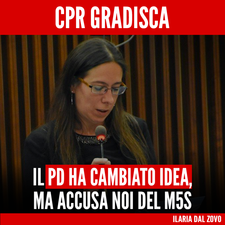 Pd ha cambiato idea su Cpr Gradisca