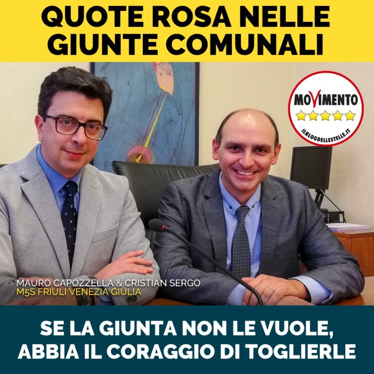 Quote rosa, se non piacciono si tolgano. No regole a colpi di emendamenti