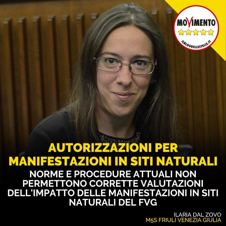 Chiarezza su autorizzazioni per manifestazioni in siti naturali