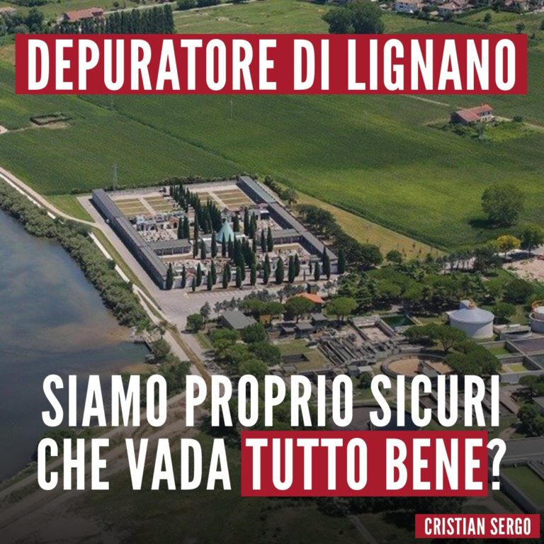 Depuratore di Lignano: Cafc non ha più specchi su cui arrampicarsi