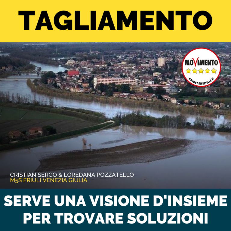 Tagliamento, serve una visione d’insieme