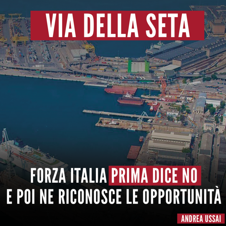 Forza Italia ha bloccato Porto di Trieste e ora fa dietrofront