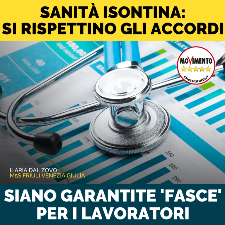 Garantire ‘fasce’ per lavoratori sanità isontina