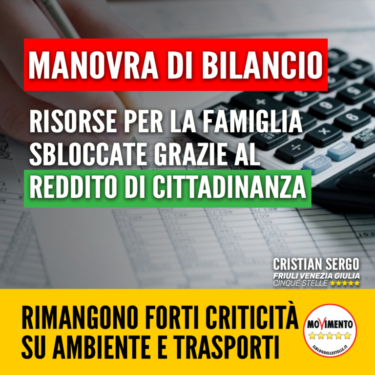 Risorse per la famiglia sbloccate da Reddito di cittadinanza