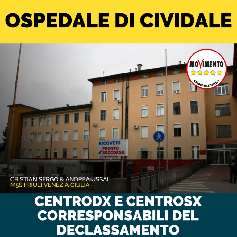 Sanità, centrodestra e centrosinistra corresponsabili su Cividale