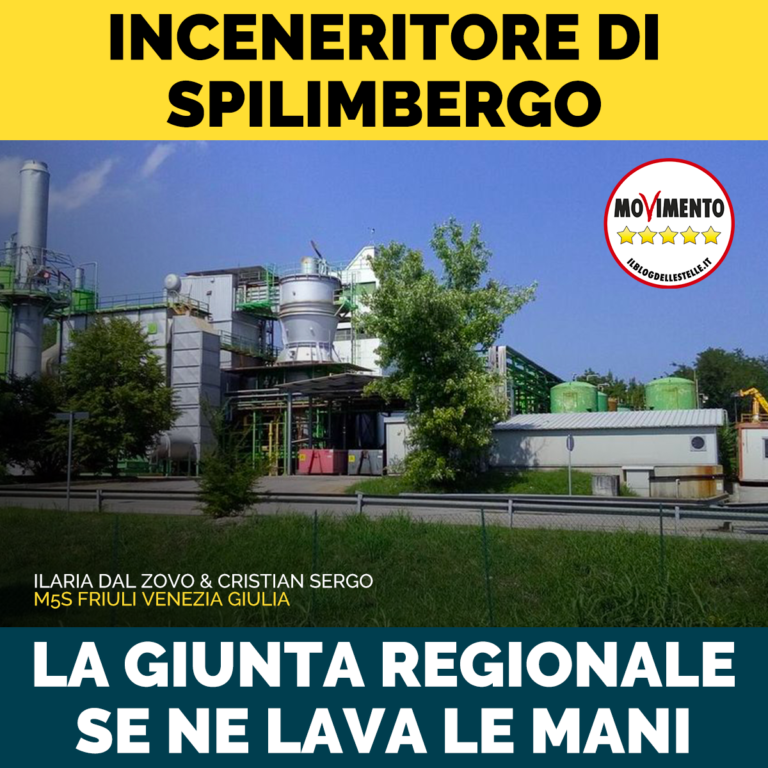 Ecomistral, la Giunta regionale se ne lava le mani