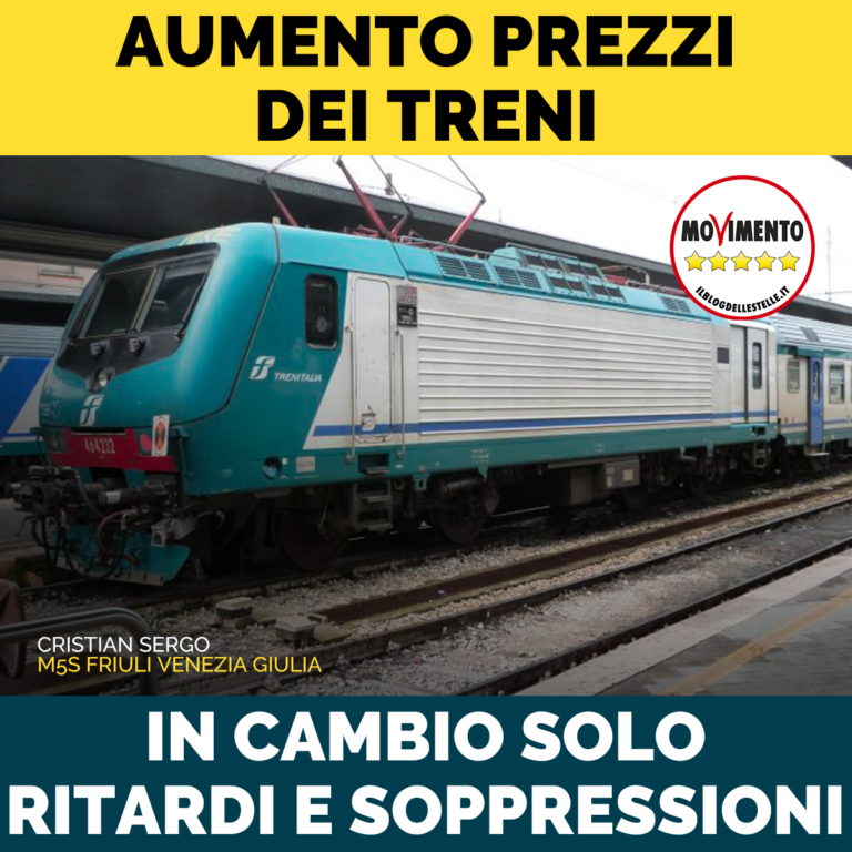 Prezzi treni aumentati, ma anche i disagi