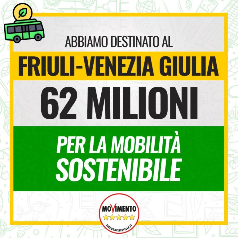 Dal Governo 63 milioni in Fvg per bus ecologici