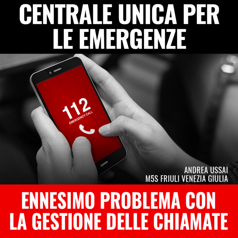 Ennesimo problema nella Centrale unica per le emergenze