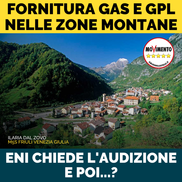 Gas e gpl nelle zone montane, audizione Eni senza risposte