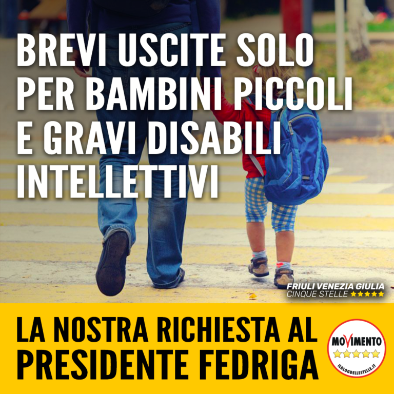 Passeggiate solo per bambini piccoli e gravi disabili intellettivi