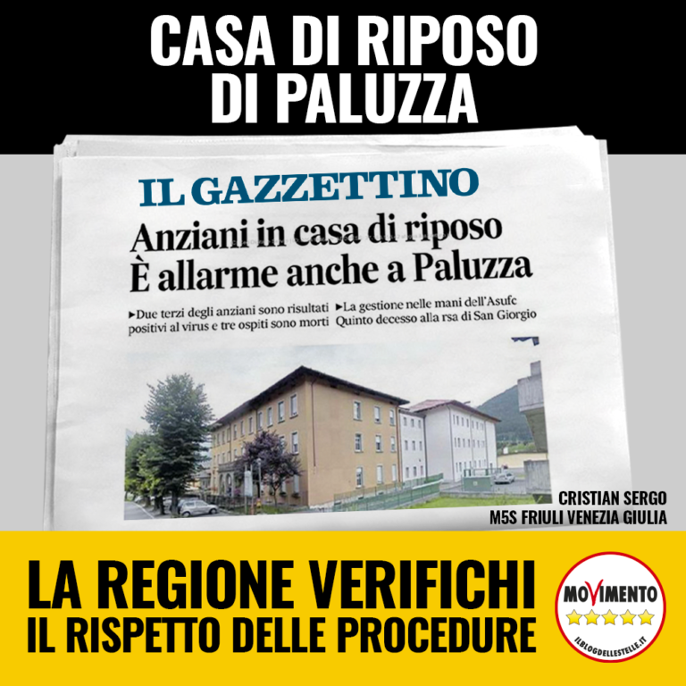 Preoccupazione per situazione casa di riposo di Paluzza