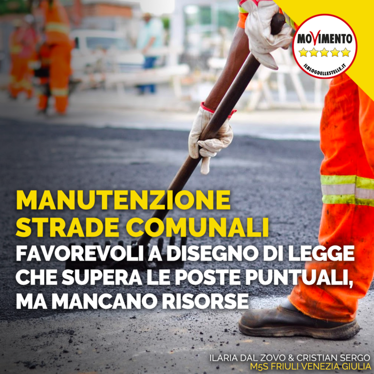 Ddl strade comunali, servono risorse