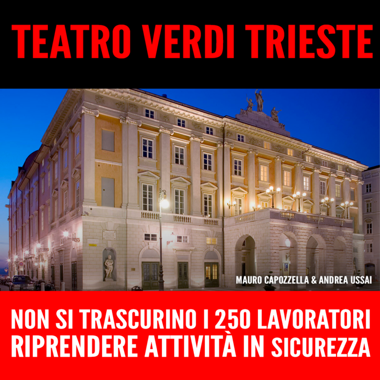 Non trascurare situazione Teatro Verdi Trieste