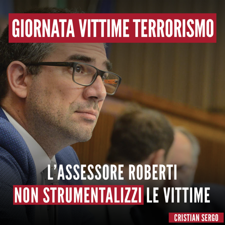 Giornata vittime terrorismo, Roberti non strumentalizzi le vittime