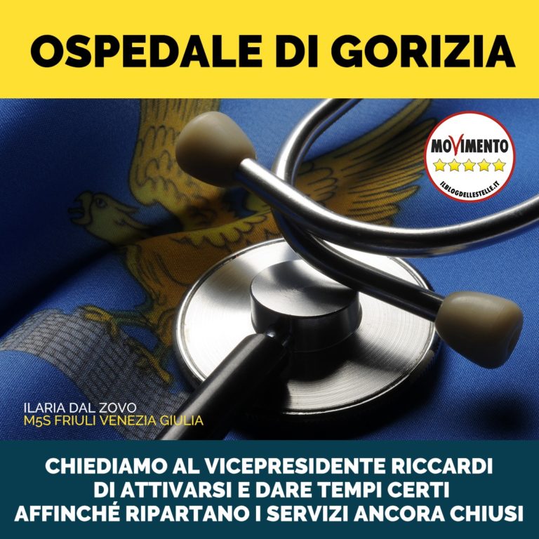 Ospedale Gorizia, tempi certi per riapertura reparti