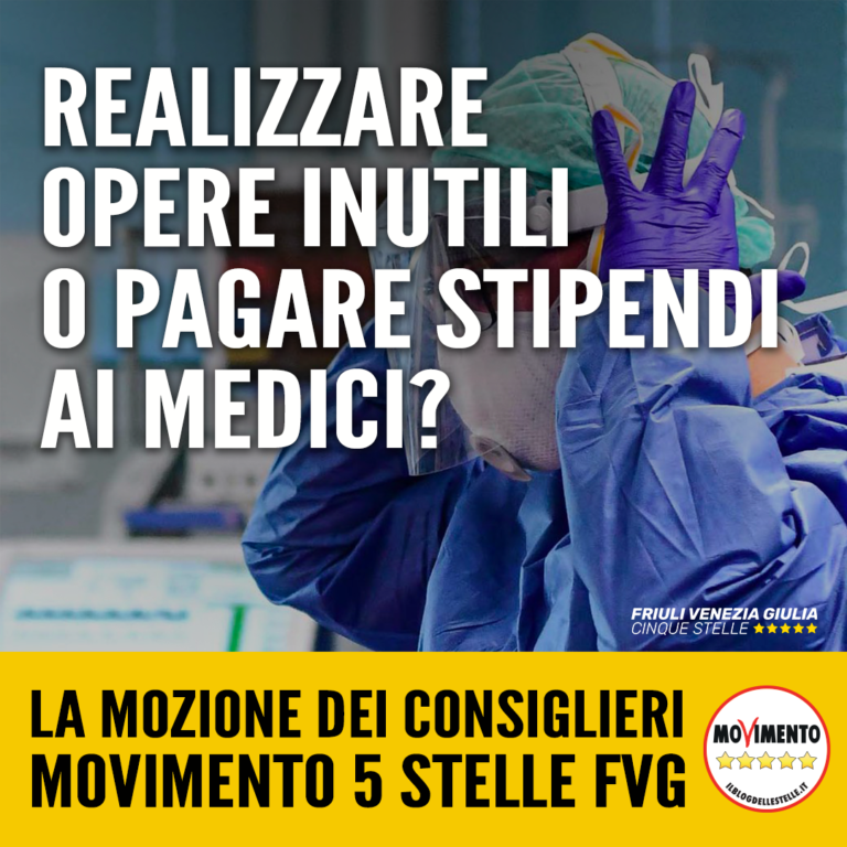 Mozione M5S contro Tav Trieste – Venezia. Oggi diretta Fb