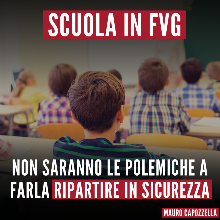 Polemiche non faranno ripartire la scuola