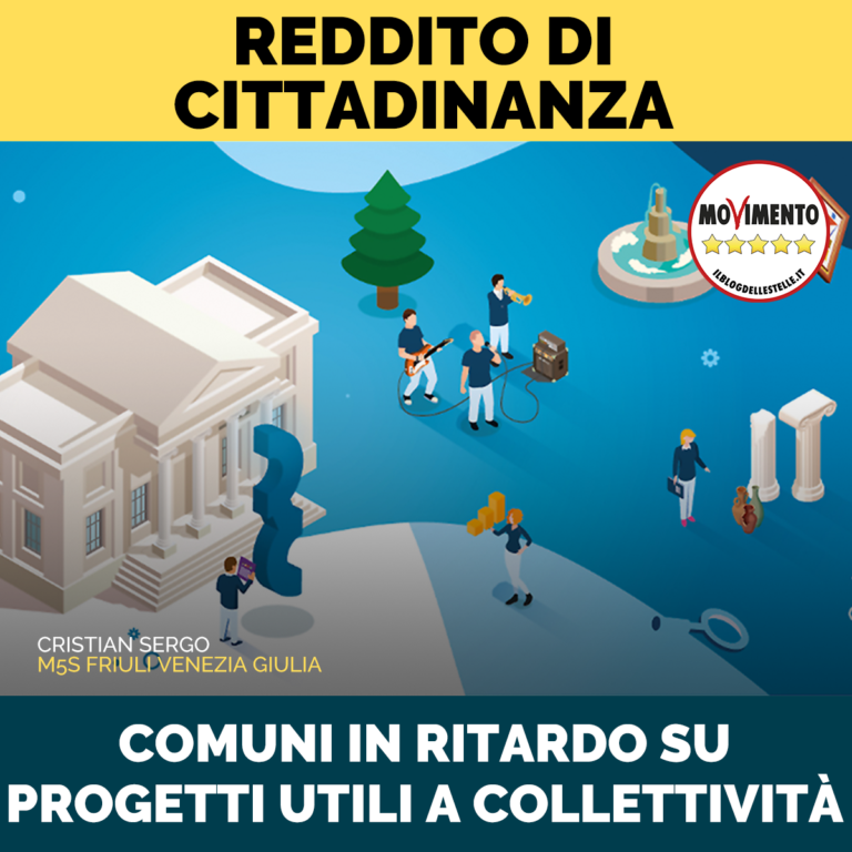 Reddito Cittadinanza, Comuni in ritardo su Progetti utili alla collettività