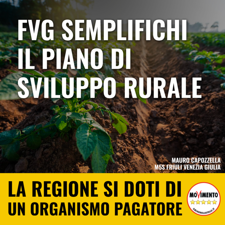 Agricoltura, Regione acceleri pagamento fondi PSR