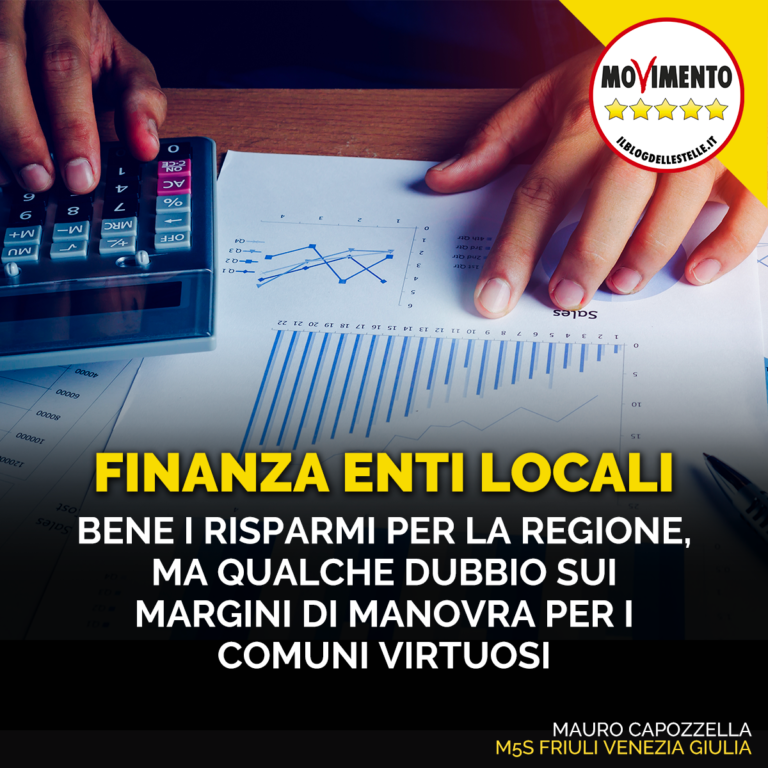 Sì a modifiche coordinamento finanza locale, con qualche dubbio