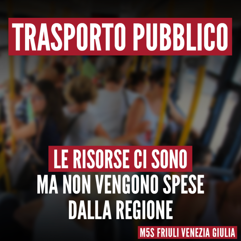 Trasporto pubblico, Fedriga smentisce Pizzimenti