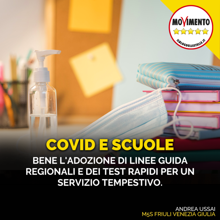 Scuola, bene linee guida e test rapidi. Ora accordo con pediatri e MMG