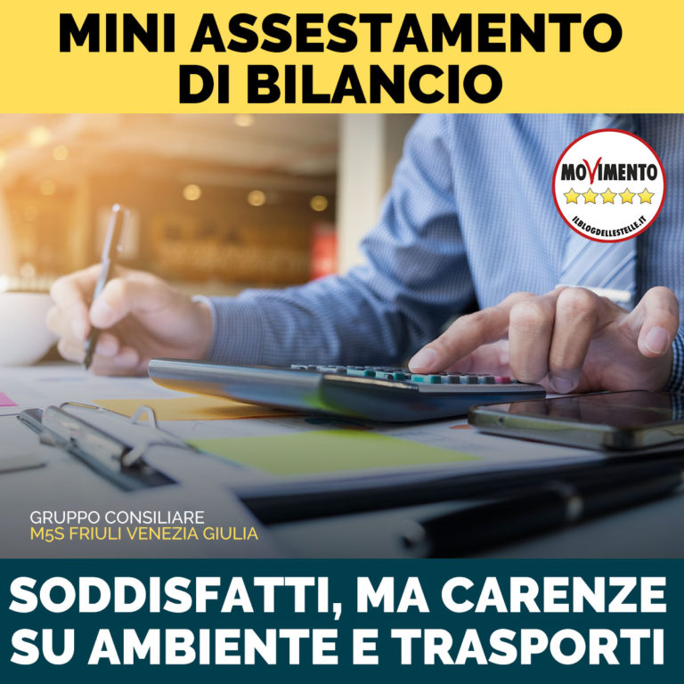 Accolte alcune nostre istanze in mini assestamento