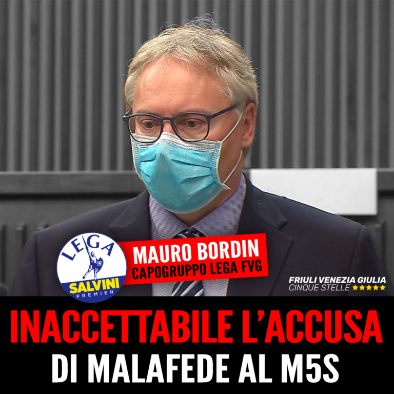 Inaccettabile l’accusa di malafede da parte della Lega