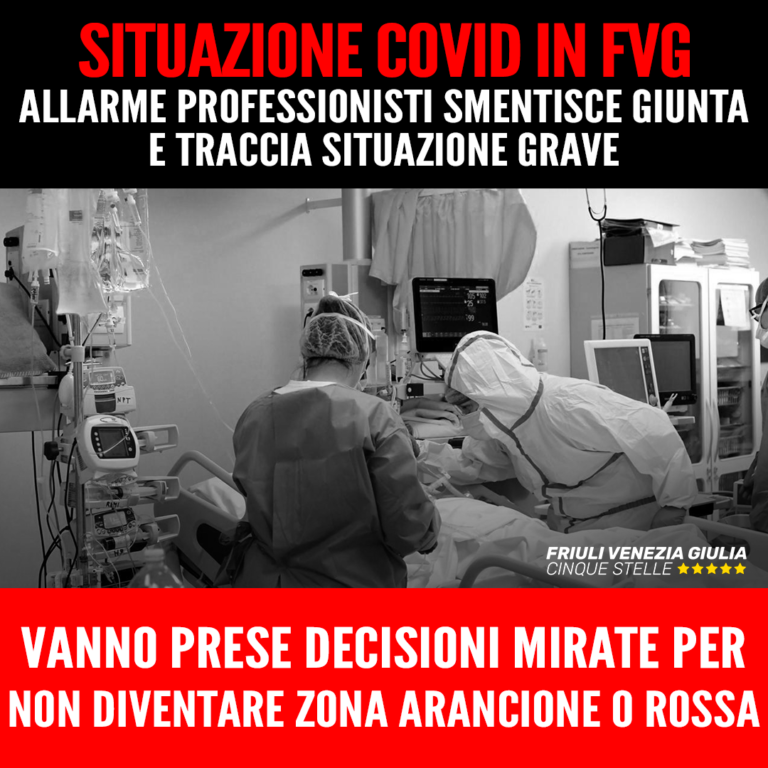 Covid, allarme professionisti smentisce Giunta e traccia situazione grave