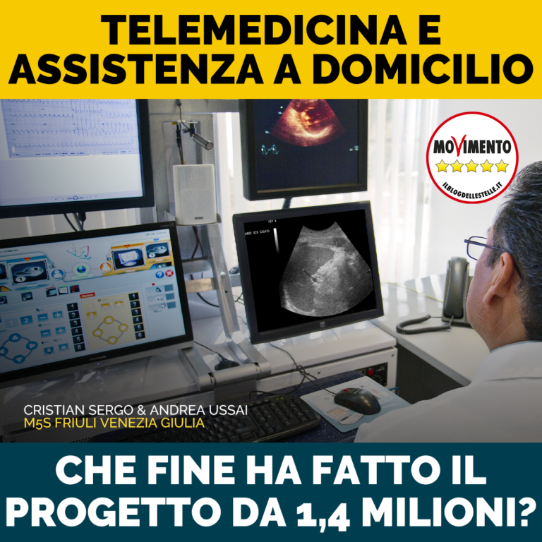 Telemedicina e assistenza a domicilio, avanza il progetto presentato ad aprile?