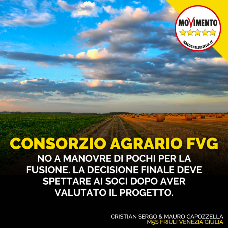 Consorzio Agrario, FVG non faccia da stampella