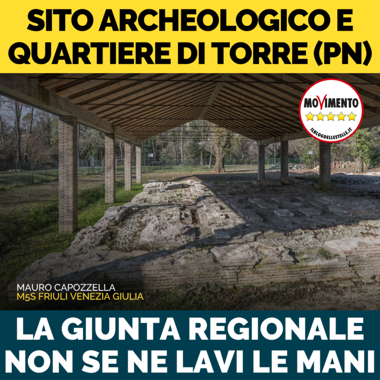 Regione non si lavi le mani su abbandono Torre