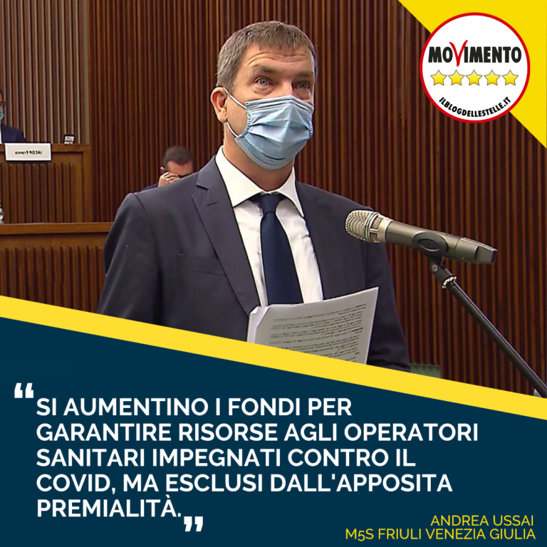 Garantire risorse per operatori sanitari esclusi da ‘premi-Covid