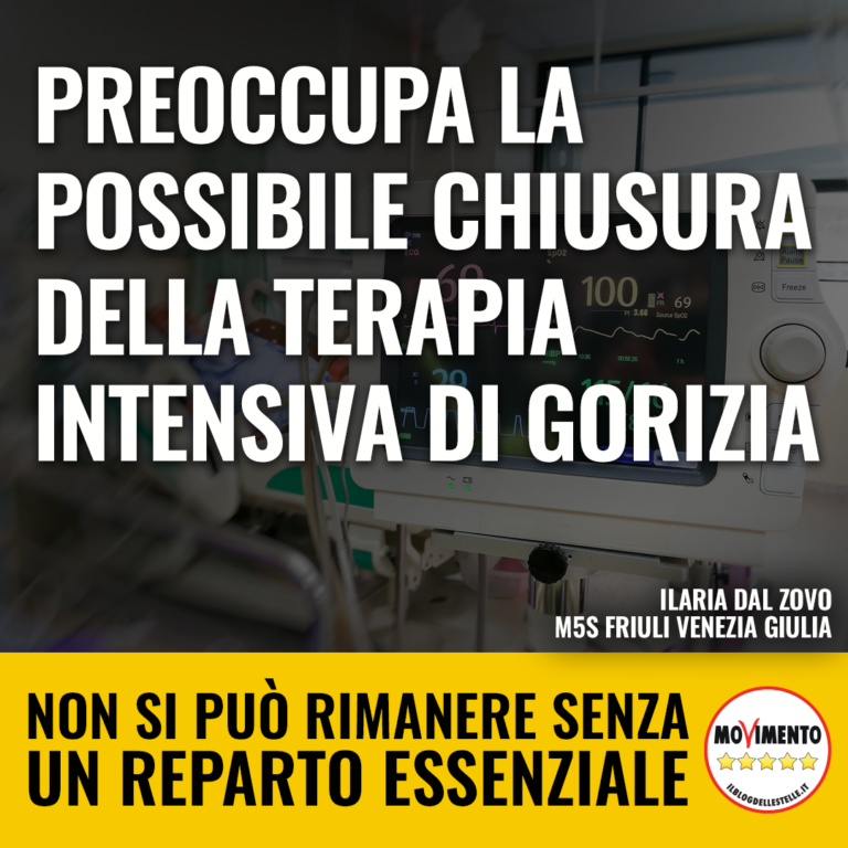 Preoccupa la chiusura della terapia intensiva a Gorizia