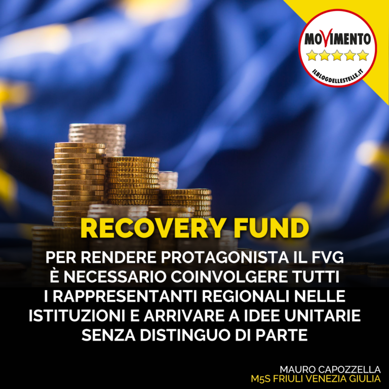 Recovery Fund, tavolo istituzionale per alzare qualità progetti FVG