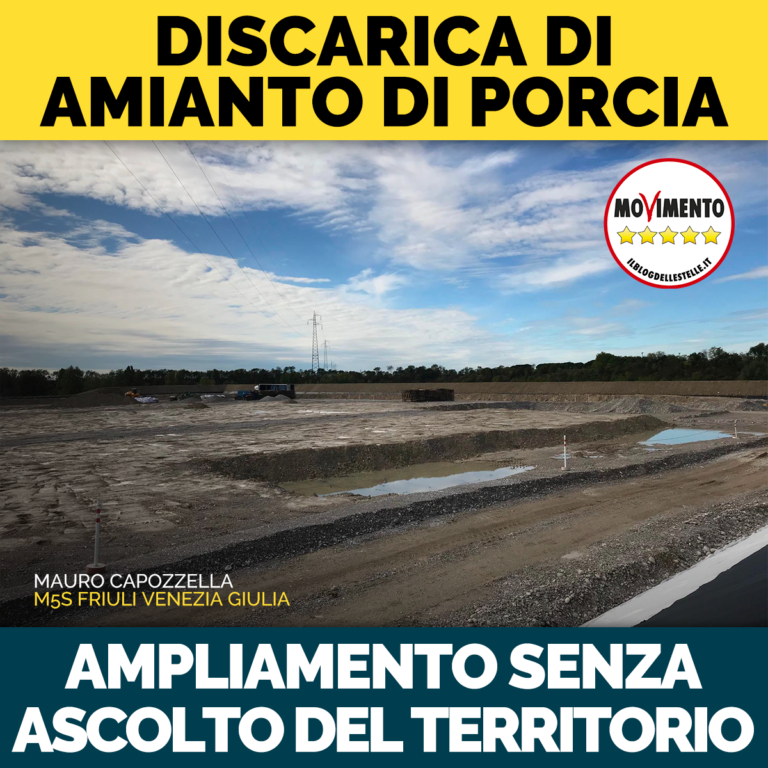 Ampliamento discarica Porcia senza ascolto del territorio