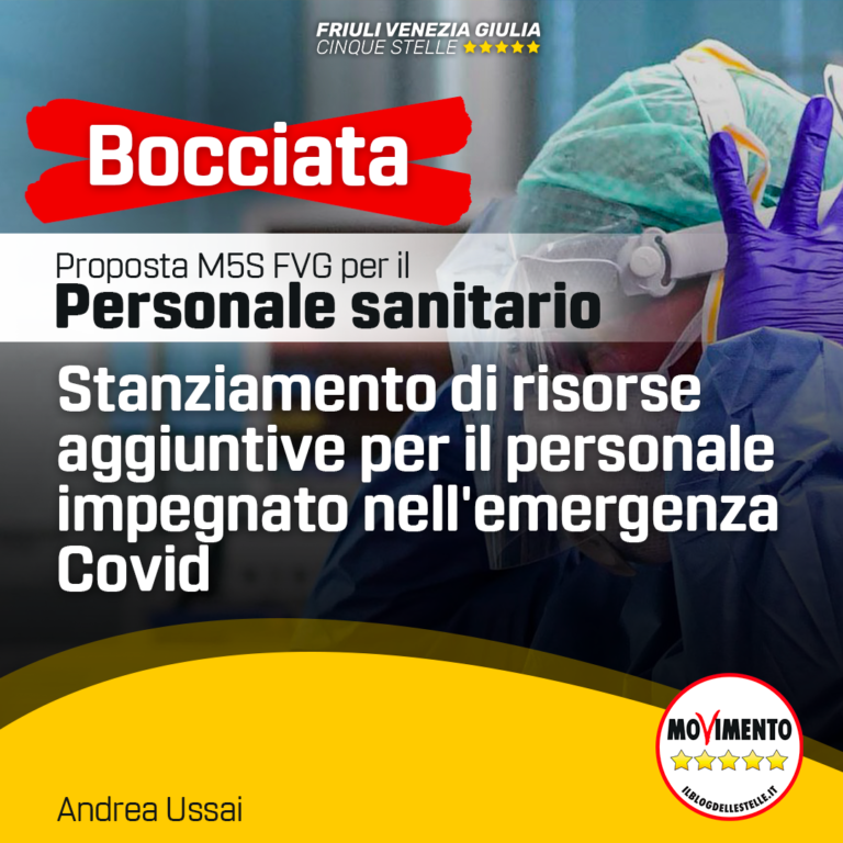 Giunta e maggioranza dicono no a ulteriori risorse per operatori sanità