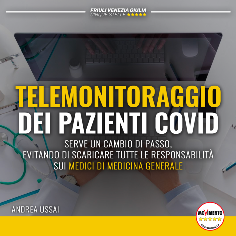 Su difficoltà legate a telemonitoraggio e zone carenti la Giunta non scarichi le responsabilità