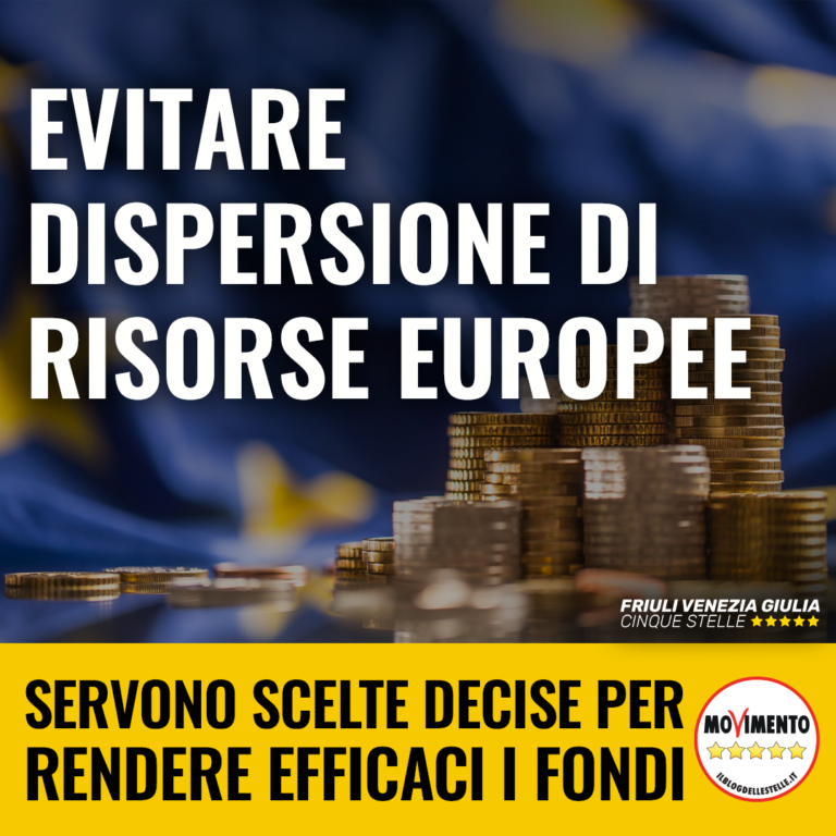 Troppa dispersione di risorse europee