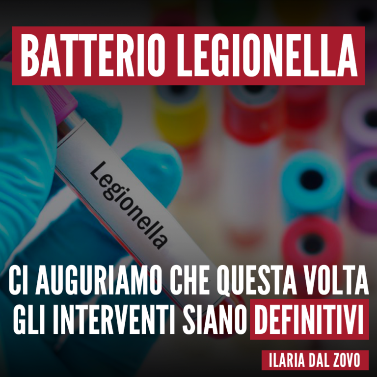 Legionella nel poliambulatorio di Gradisca, necessari interventi definitivi