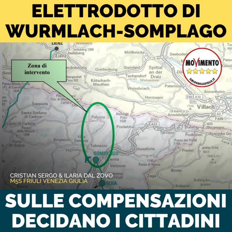 Compensazioni a fronte dell’elettrodotto: a decidere siano i cittadini