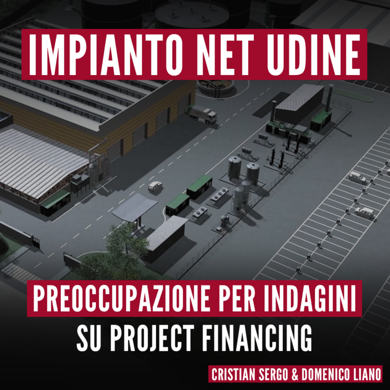 Preoccupazione per indagini alla Net sul project financing di Udine