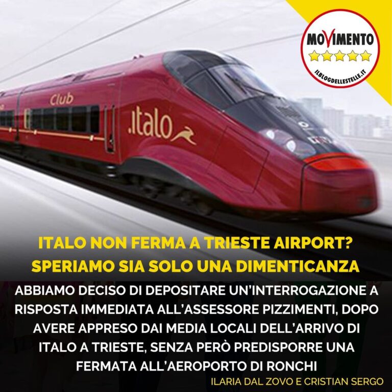 Italo non ferma a Trieste Airport? Speriamo sia solo una dimenticanza