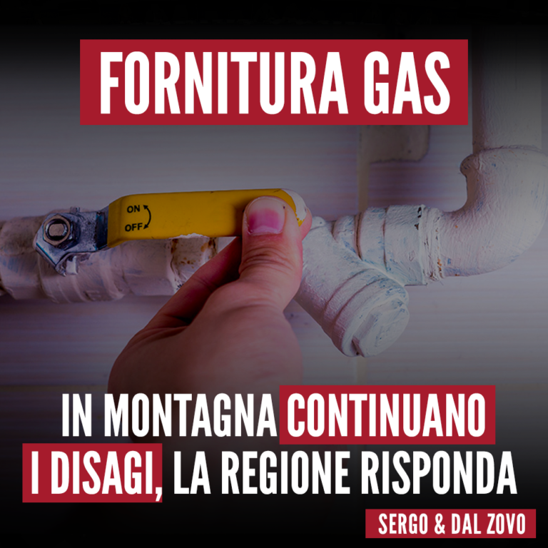 Continuano i disagi sulla fornitura di gas in montagna