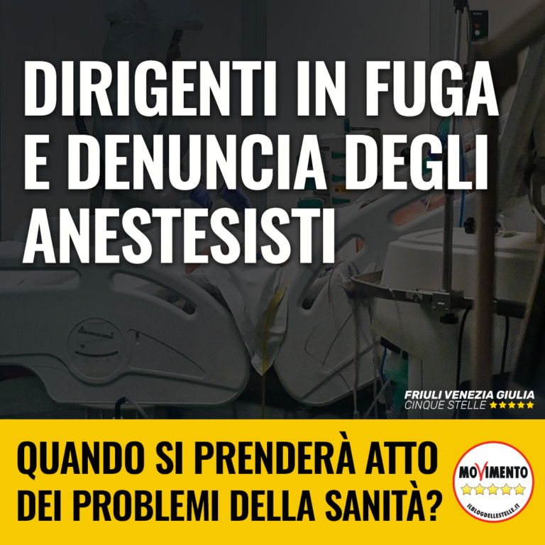 Quando si prenderà atto dei problemi della nostra sanità?