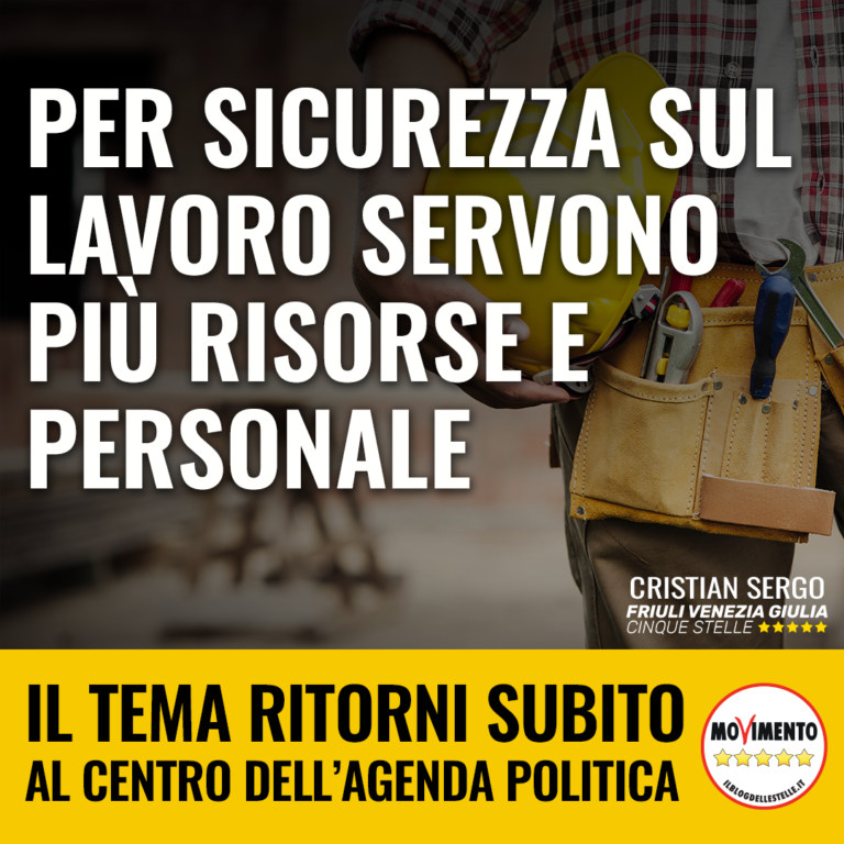 Risorse e personale per sicurezza sul lavoro