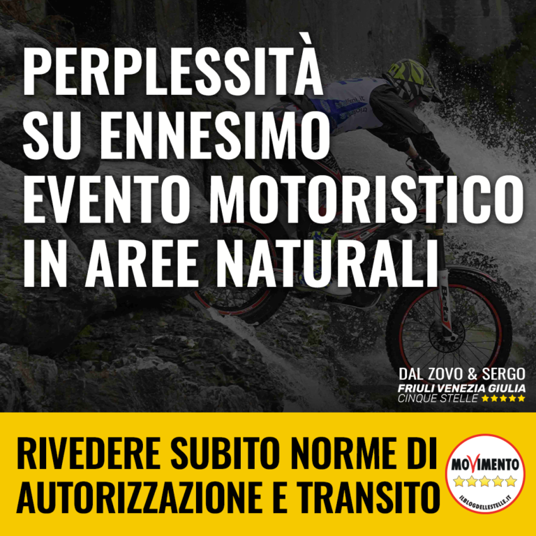 Perplessità su ennesimo evento motoristico in aree naturali