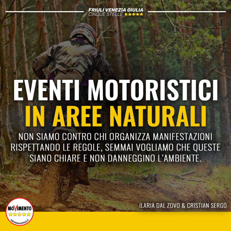 Su eventi motoristici in aree naturali nessuna accusa ma tutele chiare